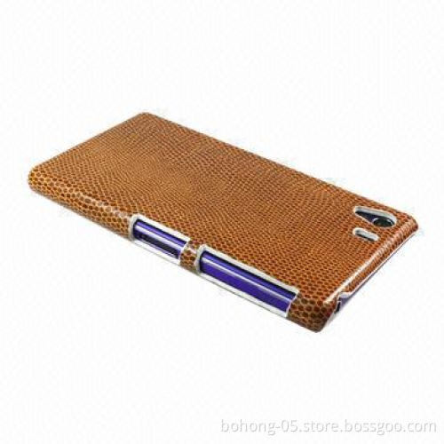 PC Cases for Sony Z1, Football Grain Veneer All-inclusive, Various Colors Available